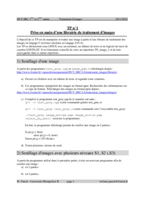 multi seuillage Book