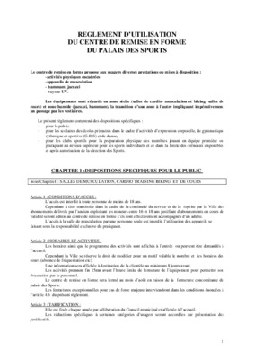 centre de remise en forme plan d_affaire Book