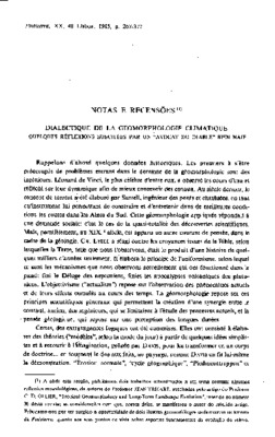 cours geomorphologie climatique Book