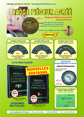 piegeur Book