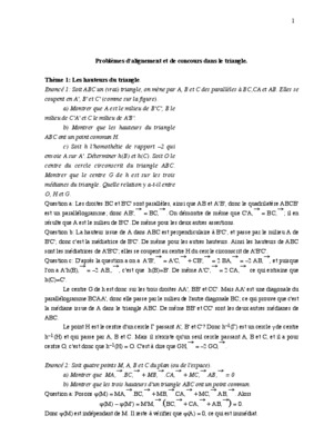 alignement de points dans un triangle Book