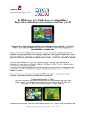 notice du jeu mille bornes Book