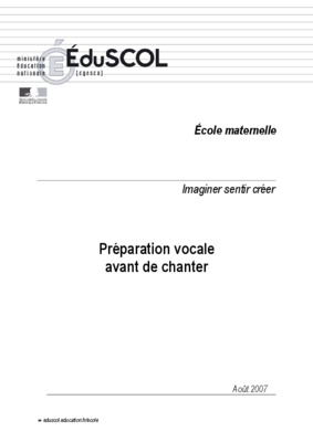exercices avant de chanter Book