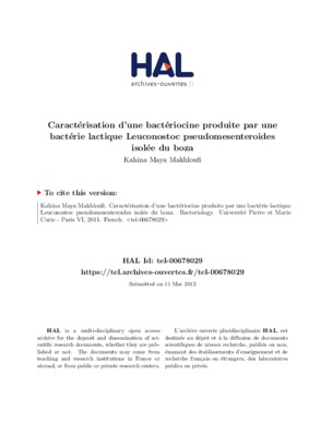 bacteriocine Book