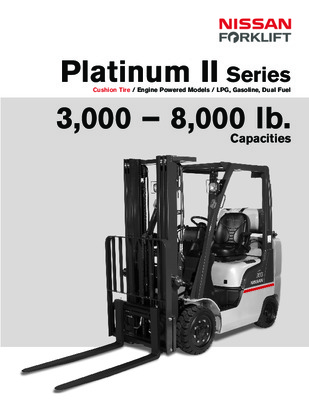 nissan forklift Book