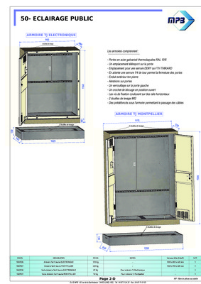 armoire tarif jaune Book