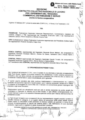 ccnl commercio terziario Book