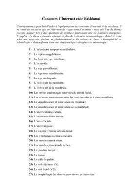 concours internat Book