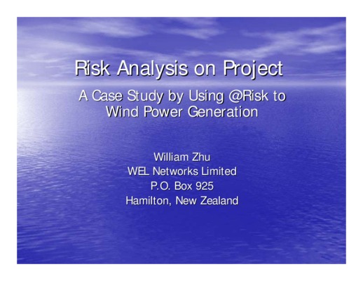 forecast power wind generation Book