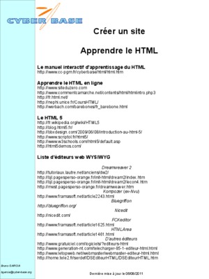 apprendre a creer un site web Book