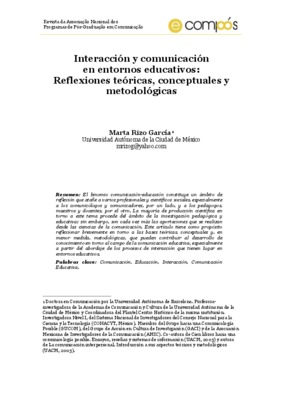comunicacion de los procesos educativos Book