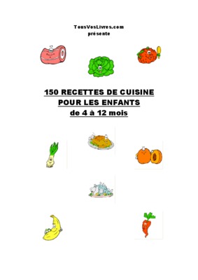 recettes pour enfants Book