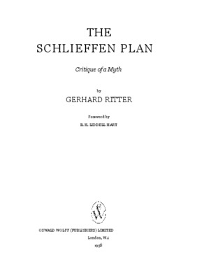 schlieffen Book