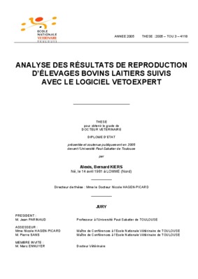 reussir bovins reproduction Book