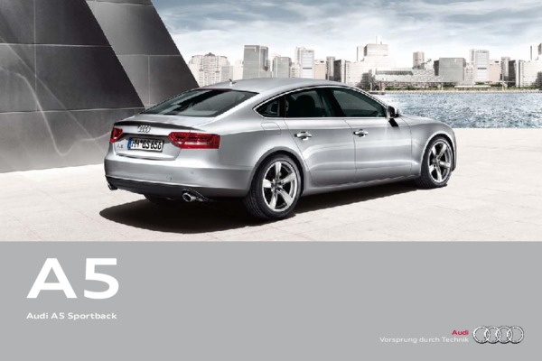 notice d_utilisation audi a5 sportback Book