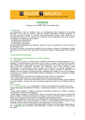 distomatoses intestinales Book