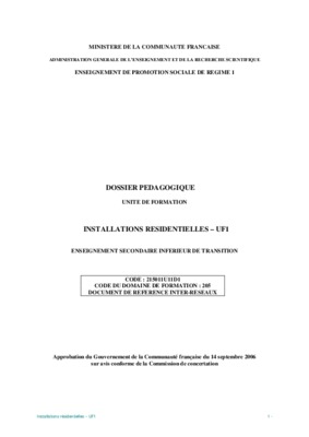 residentielles Book