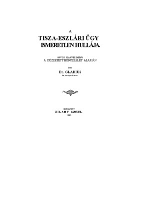 tisza Book