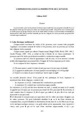 impersonnel Book