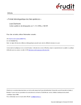 italo quebecois Book