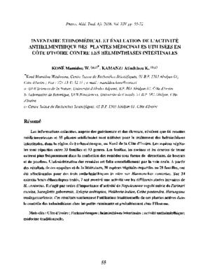 anthelminthique Book