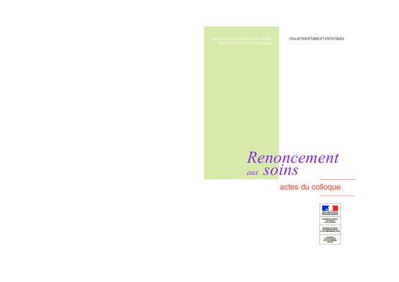 renoncement Book