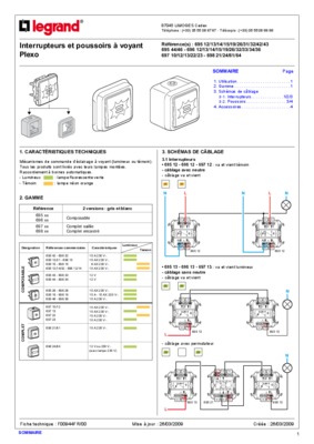 cablage interrupteurs double plexo Book