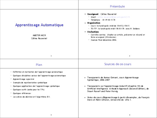 apprentissage automatique Book