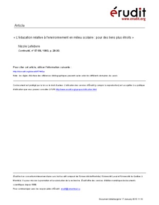 education environnement milieu scolaire Book