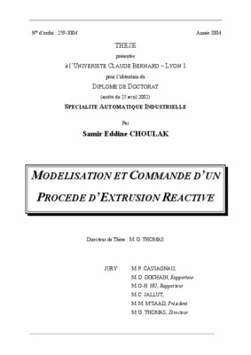 modelisation extrusion Book
