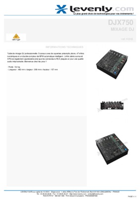catalogue behringer Book