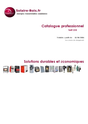 catalogue solaire Book