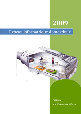 installation reseau informatique domestique avec schema Book