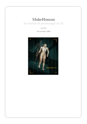makehuman Book