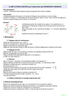 exercice voltmetre oscilloscope tension continue listes des fichiers pdf exercice voltmetre oscillo Book