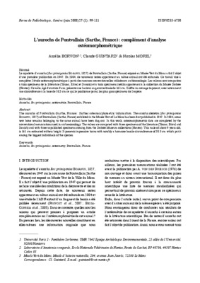 pontvallain Book