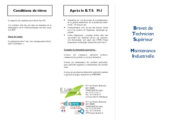 brevet de technicien superieur 2009 physique maintenance industrielle Book