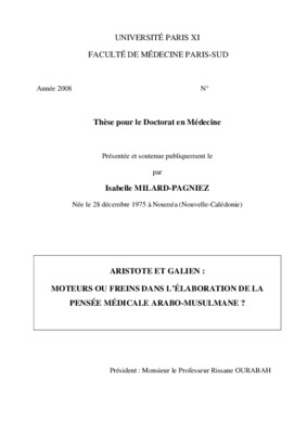 theses en medecine Book