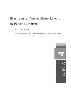 funcionalismo estructural Book