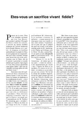 un sacrifice vivant Book