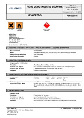 depot liquide inflammable 98 01 Book