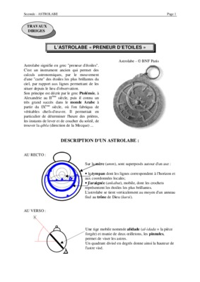 astrolabe Book