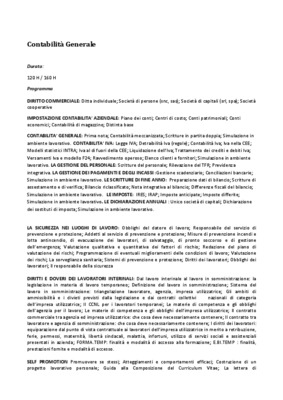 la contabilita generale Book