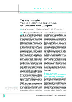 kinesitherapie dystonie toxine botulique Book