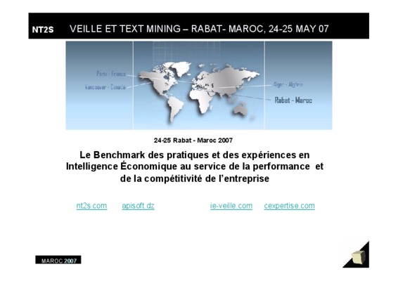 veille et ie maroc Book