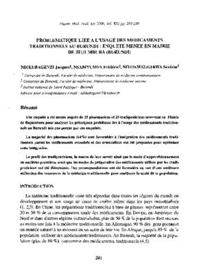problematique des medicaments de la rue Book