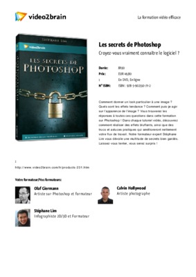 les secrets de l_infographie sur photoshop base listes des fichiers pdf les secrets de l_infographie sur photoshop base Book