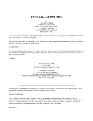 usurpation Book