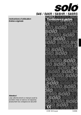 pi2ces de rechange tondeuse solo 546r Book