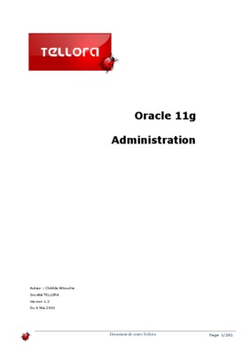 administrationoracle 11g Book